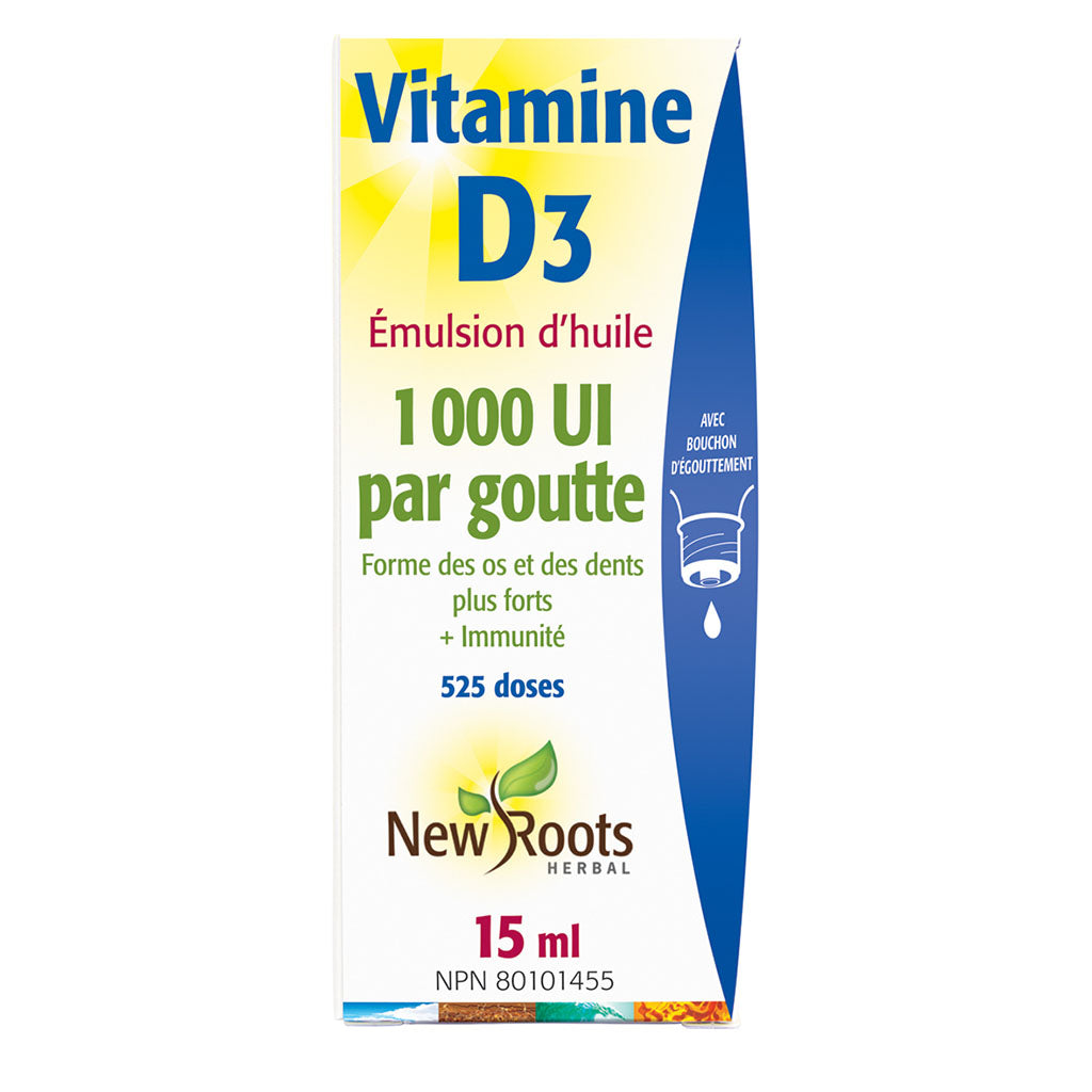 new roots herbal vitamine d3 1000 ui goutte 15 ml
