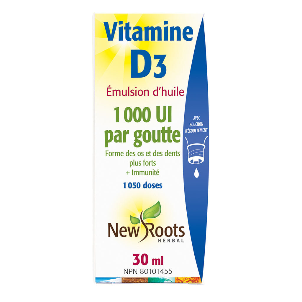new roots herbal vitamine d3 1000 ui goutte 30 ml