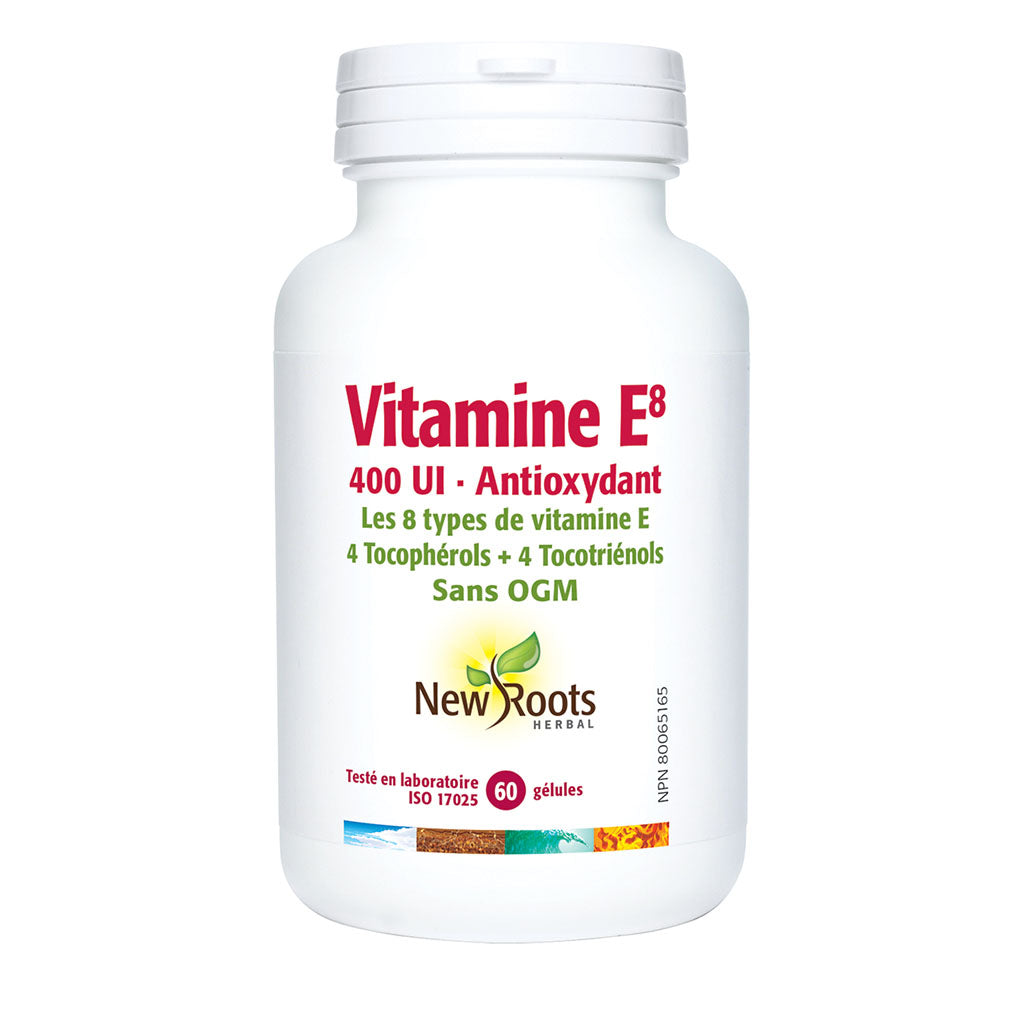 vitamine e8 400 ui New Roots - La Boite à Grains