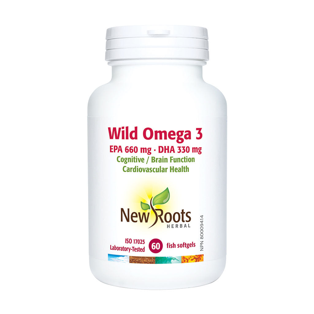 Wild omega 3 New Roots Herbal - La Boite à Grains