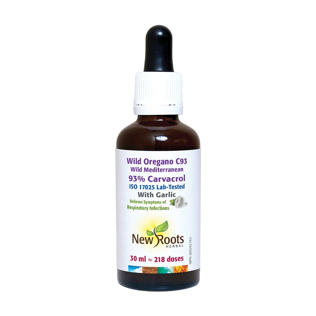 Wild Oregano C93 with Garlic New Roots Herbal - La Boite à Grains