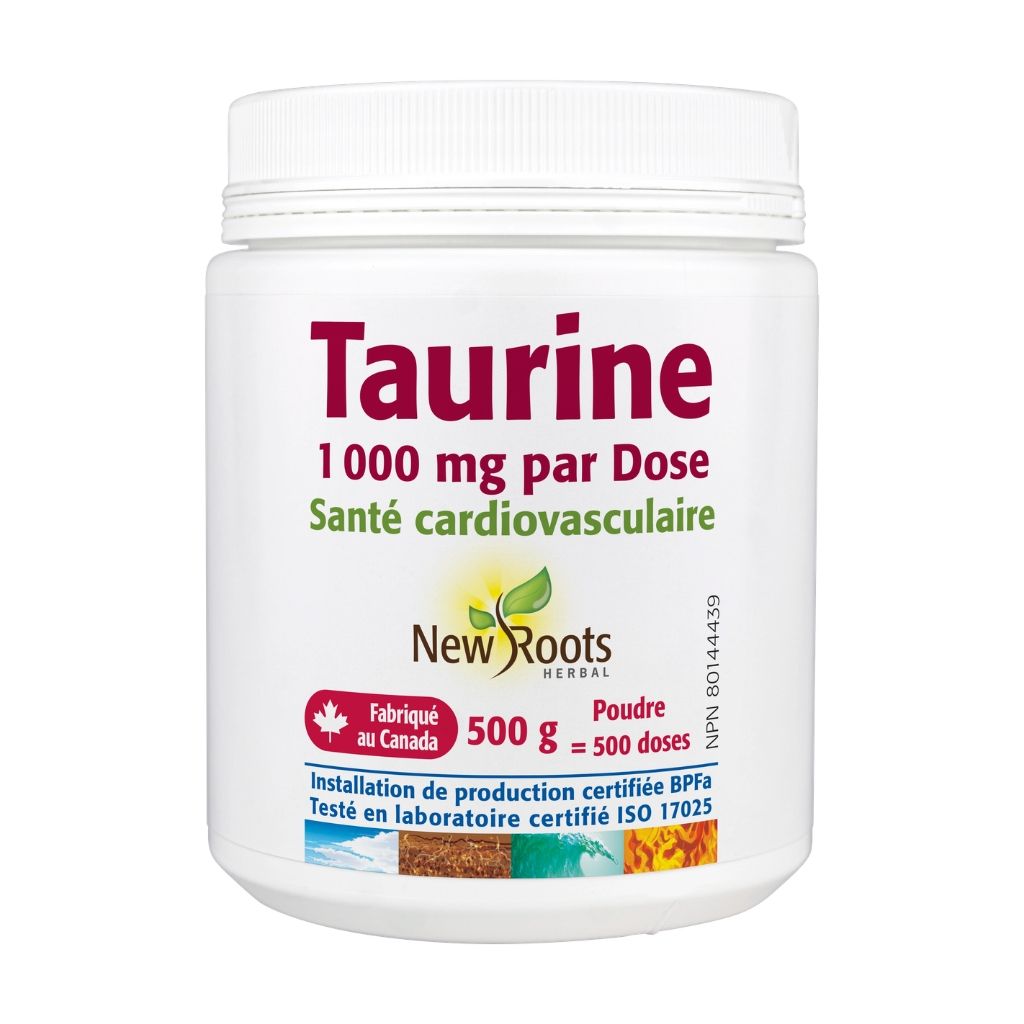 taurine 1000 mg New Roots - La Boite à Grains