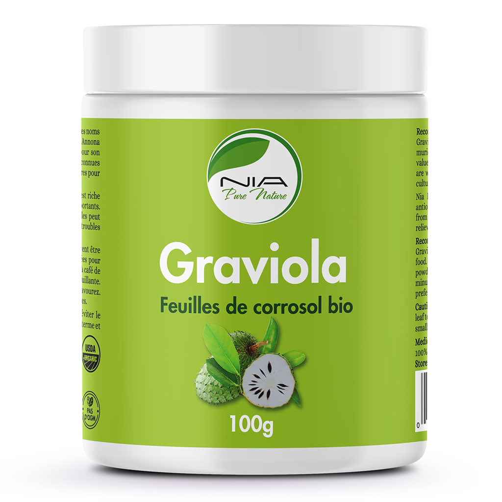 graviola corossol biologique Nia Pure Nature - La Boite à Grains