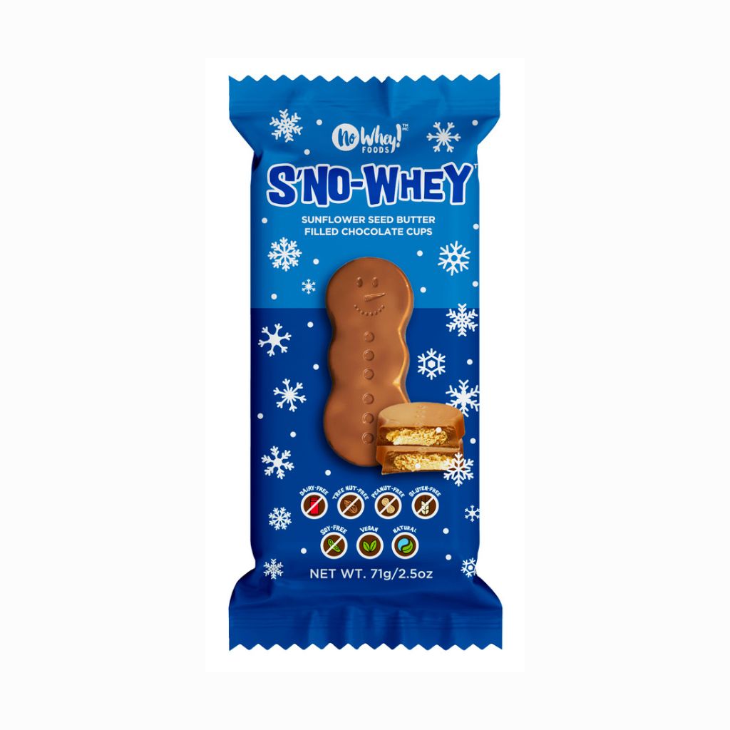 S'No Whey Sunflower Seed Butter Filled Chocolate Cups No Whey - La Boite à Grains