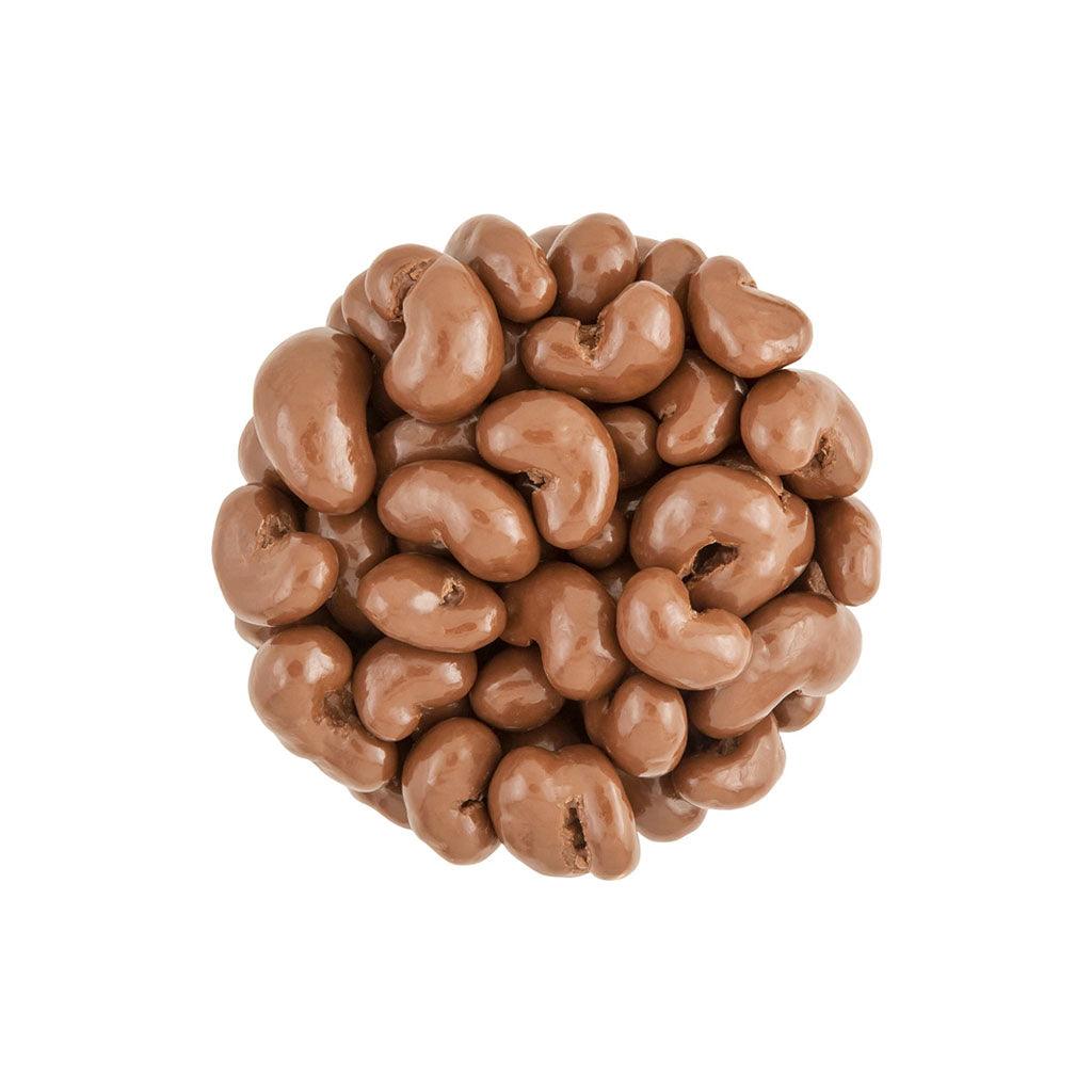 Noix de Cajou Enrobées de Chocolat au Lait Biologique (Vrac) La Boite à Grains Vrac - La Boite à Grains