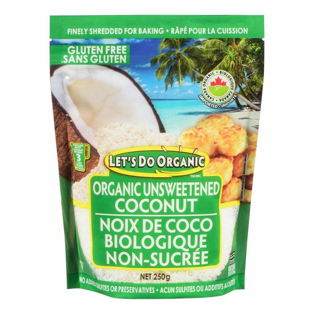 Noix de Coco Biologique Non Sucrée Let's Do Organic - La Boite à Grains