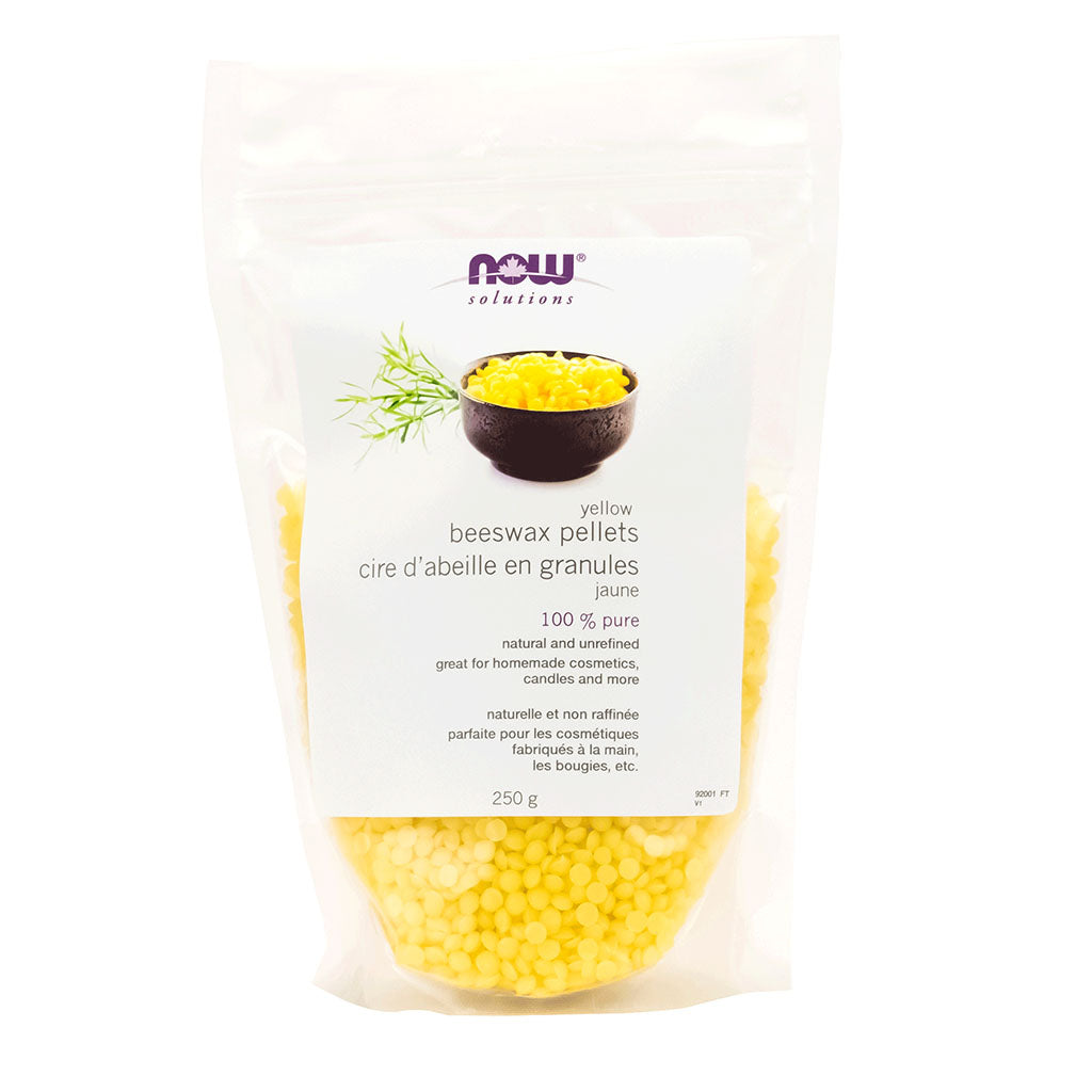 cire d'abeille en granules Now - La Boite à Grains