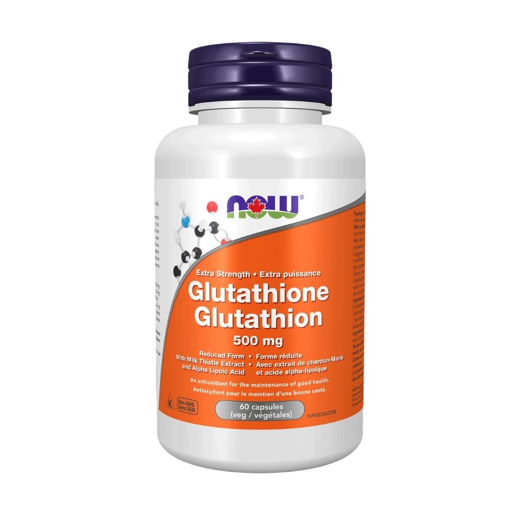 glutathion extra puissance 500 mg Now - La Boite à Grains
