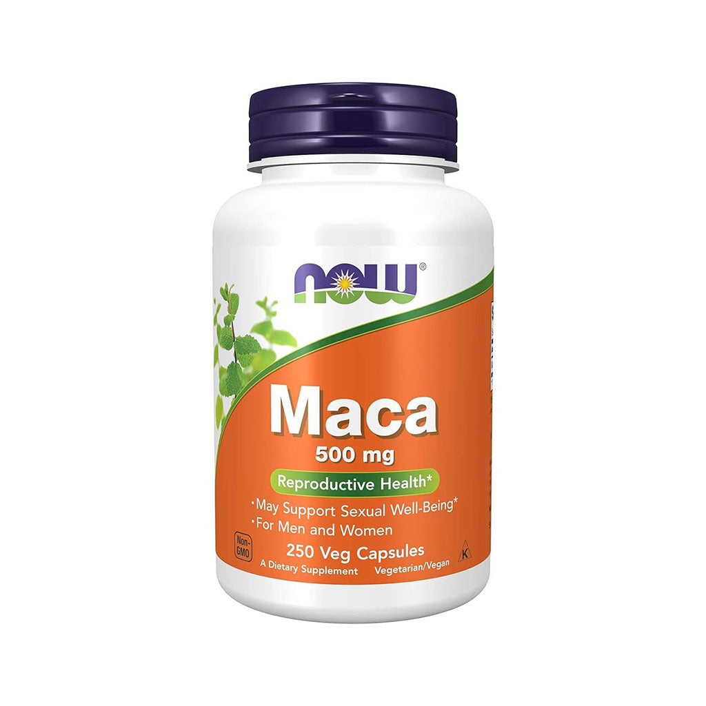 now maca 500 mg 250 capsules végétales