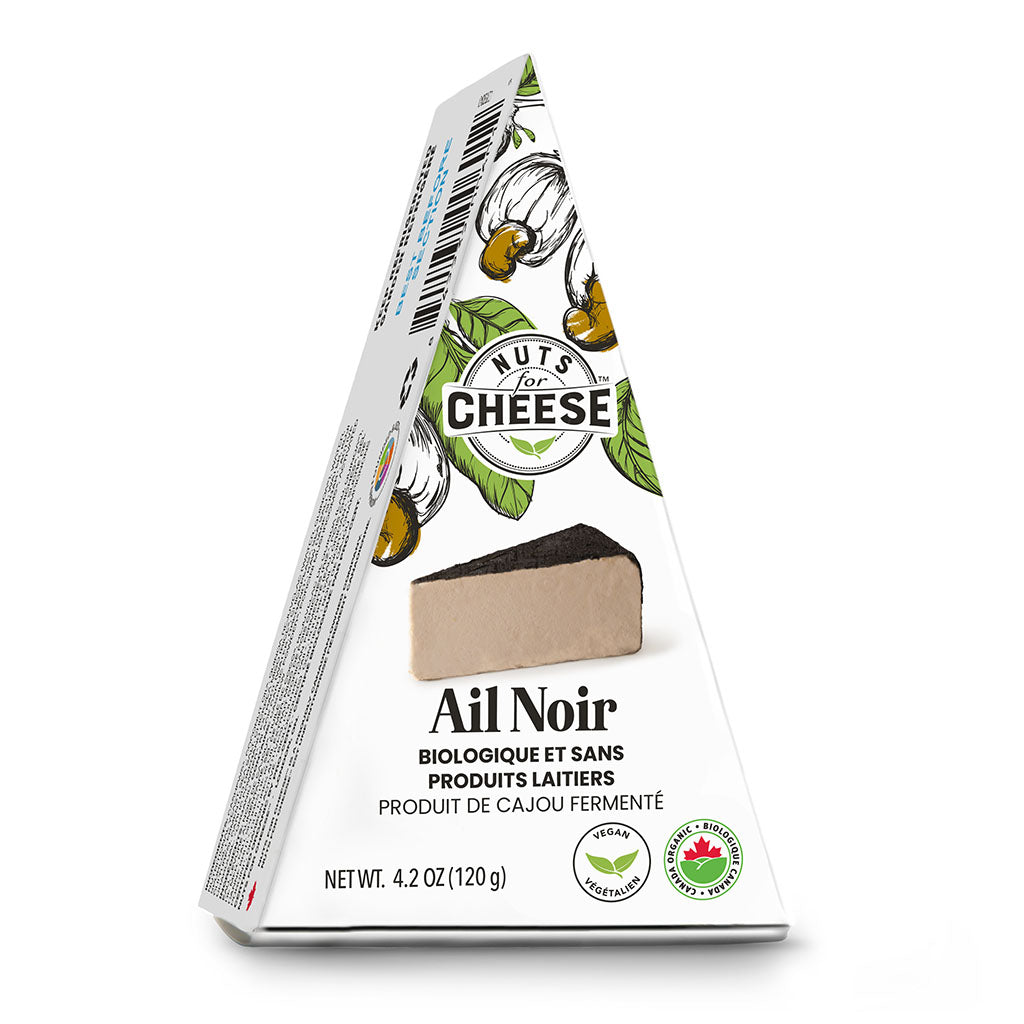 nuts for cheese fauxmage ail noir biologique cajou 120 g