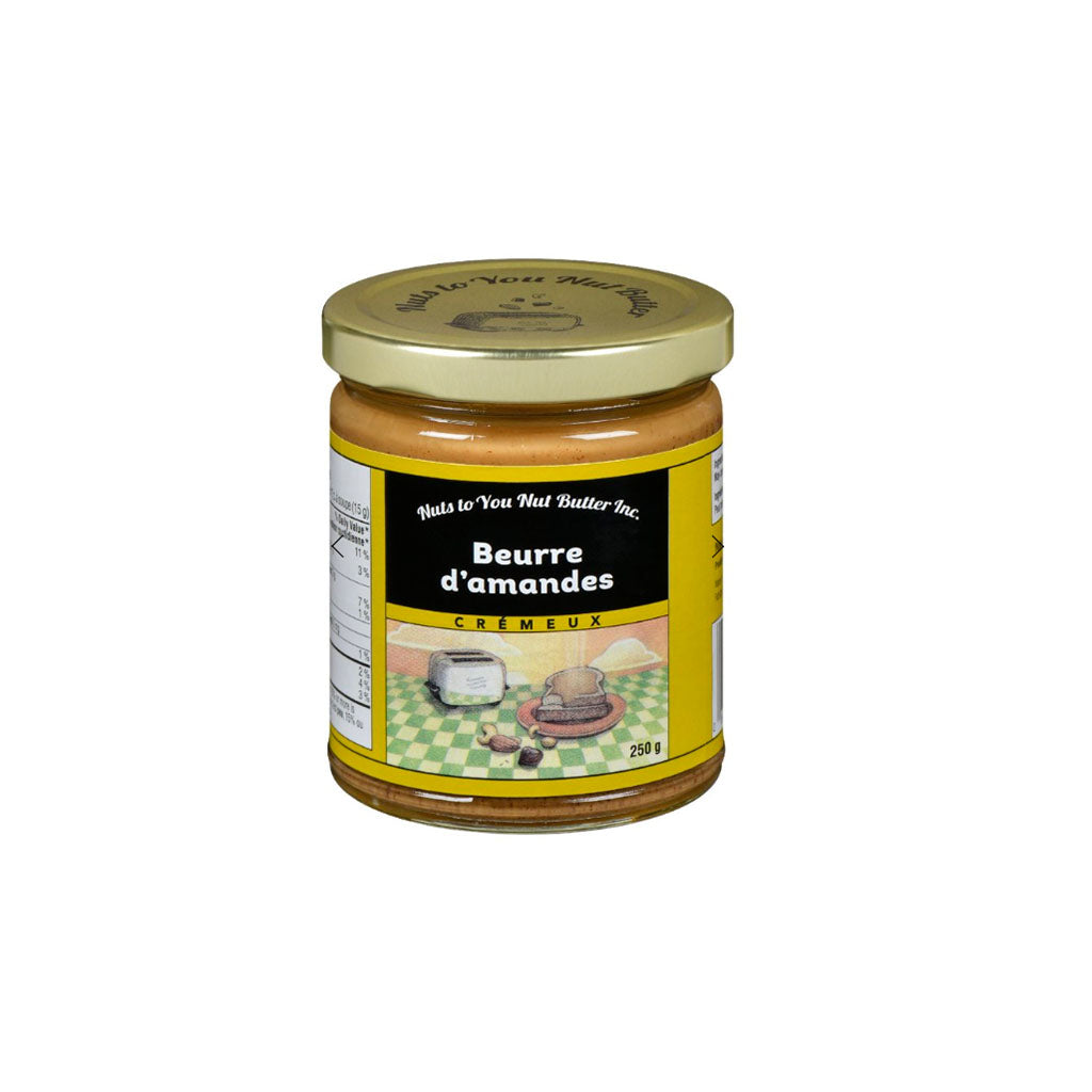 nuts to you beurre d'amandes crémeux 250 g