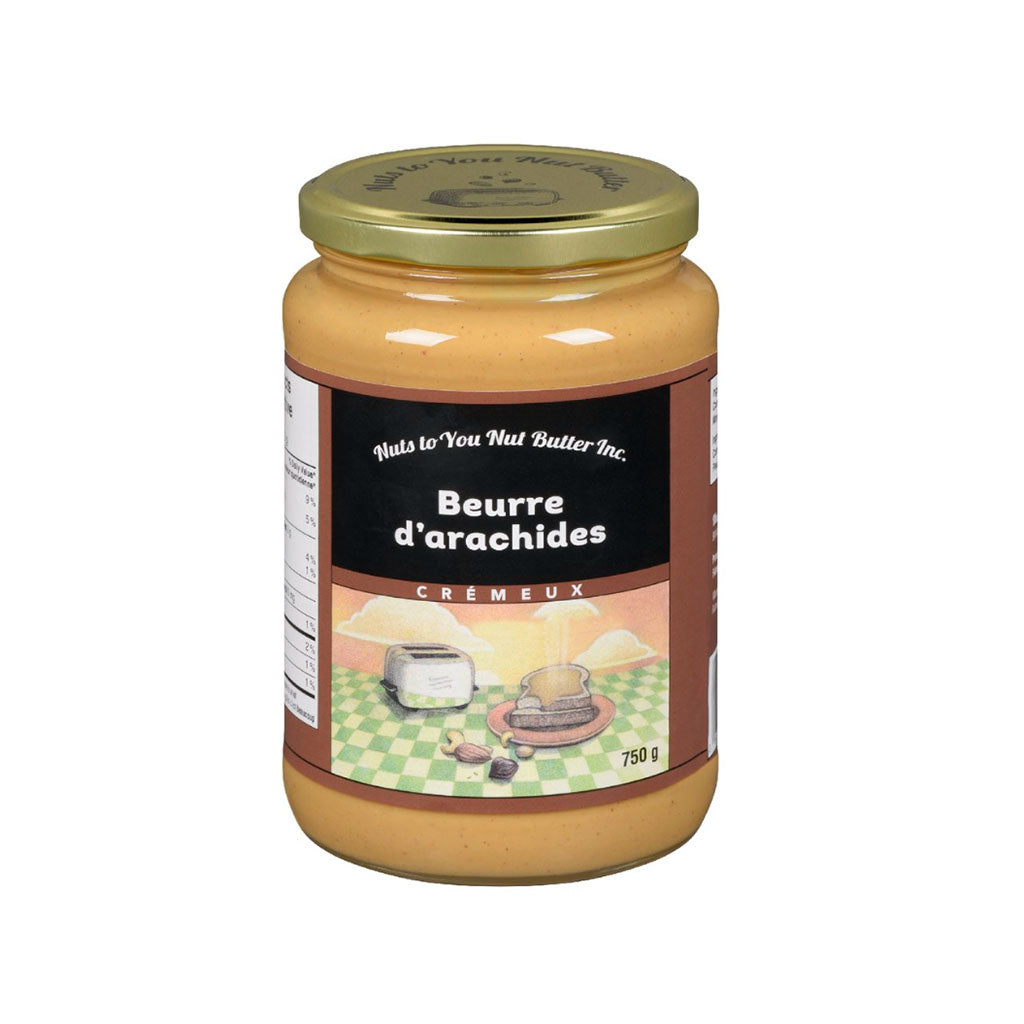 nuts to you beurre d'arachides crémeux 750 g