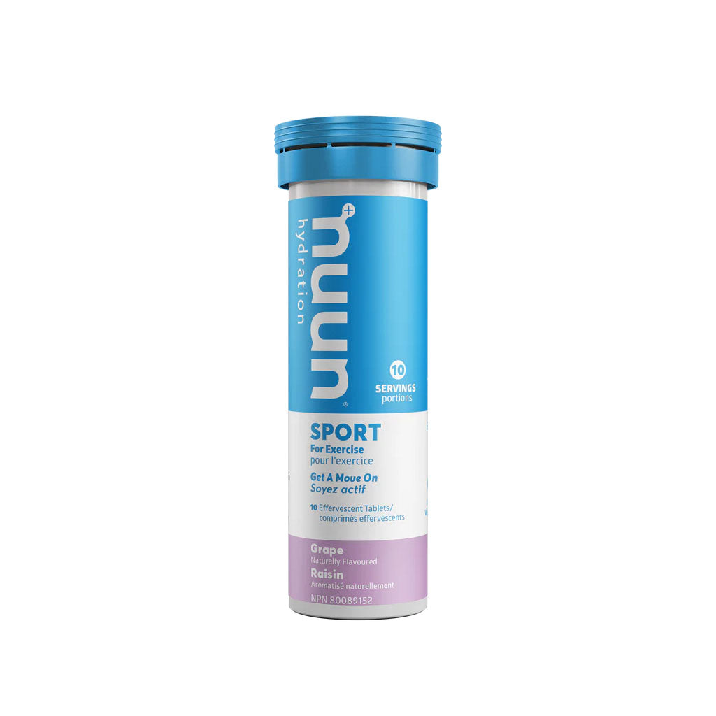 nuun sport hydratation raisin - La Boite à Grains