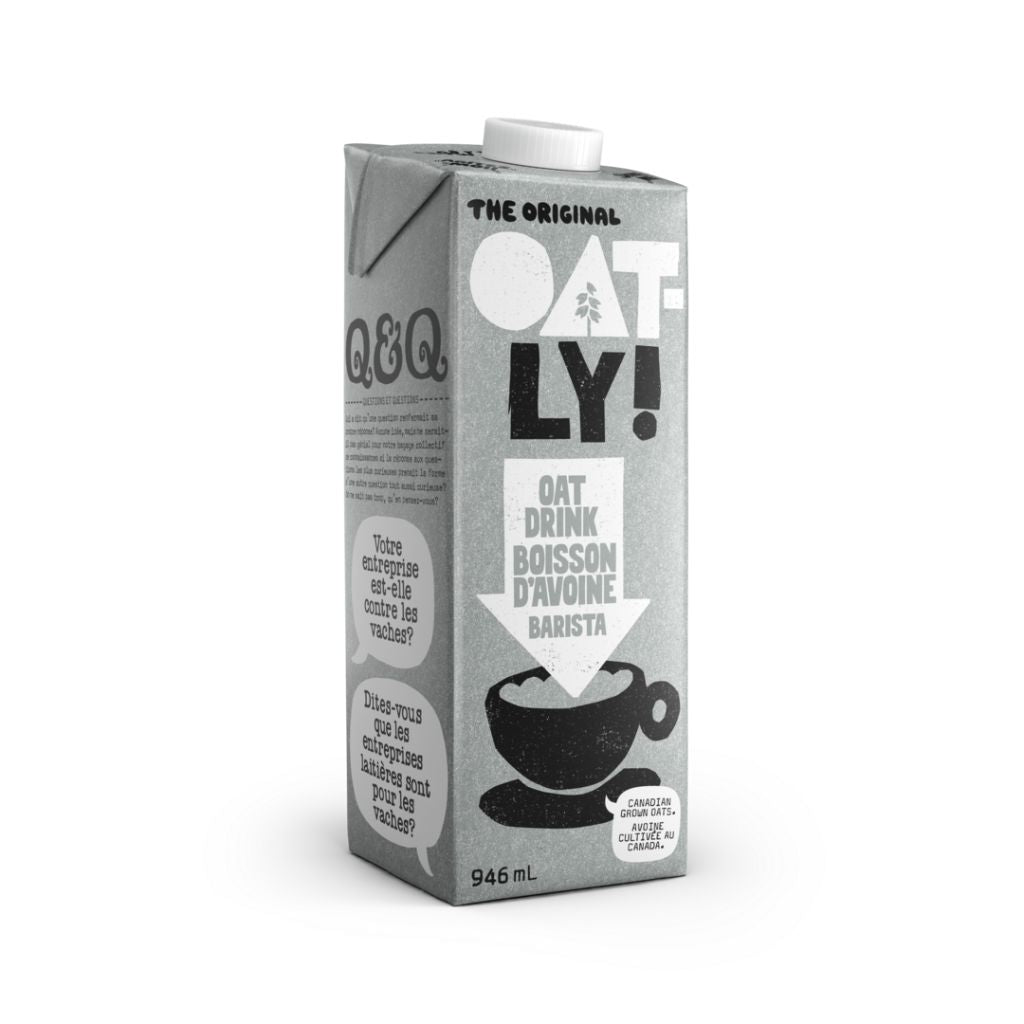 boisson d'avoine barista Oatly - La Boite à Grains