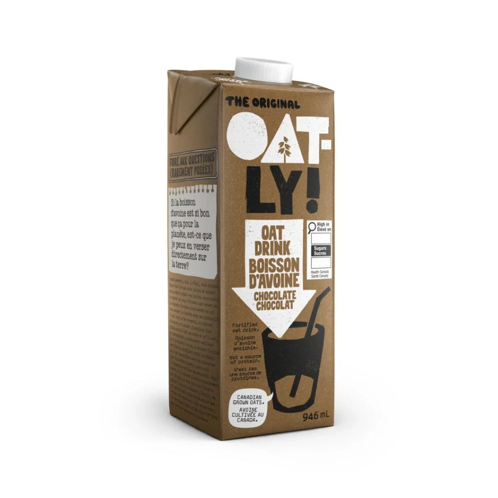Oatly boisson d'avoine chocolat The Original - La Boite à Grains