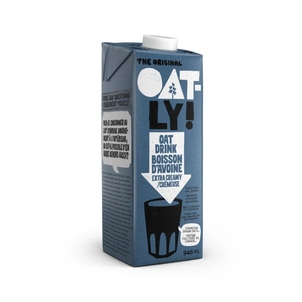 boisson d'avoine extra crémeuse Oatly - La Boite à Grains