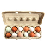 Oeufs Frais Biologiques Multicolores Pure Conscience - La Boite à Grains