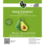 Huile d'Avocat 100% Pure (Vrac) Olive Pressée - La Boite à Grains