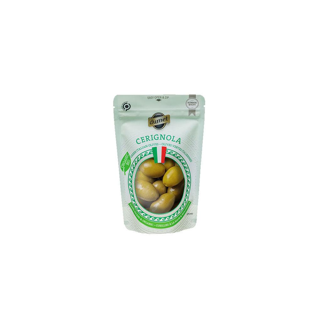 Olives Vertes Italiennes Cerignola Bio Dumet - La Boite à Grains