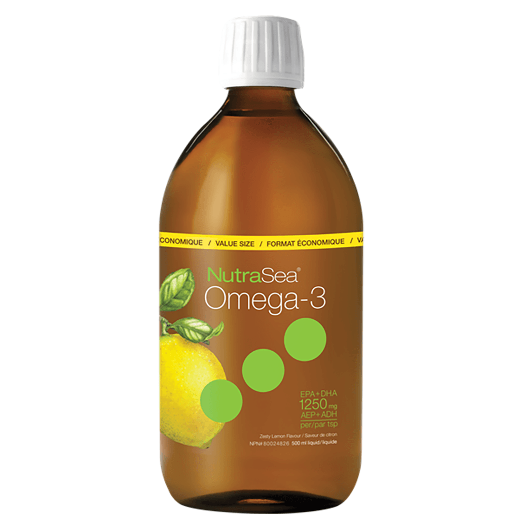 Omega-3 500 ml NutraSea - La Boite à Grains