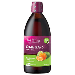 Oméga-3 AEP + ADH Lime Mandarine Sea-licious - La Boite à Grains