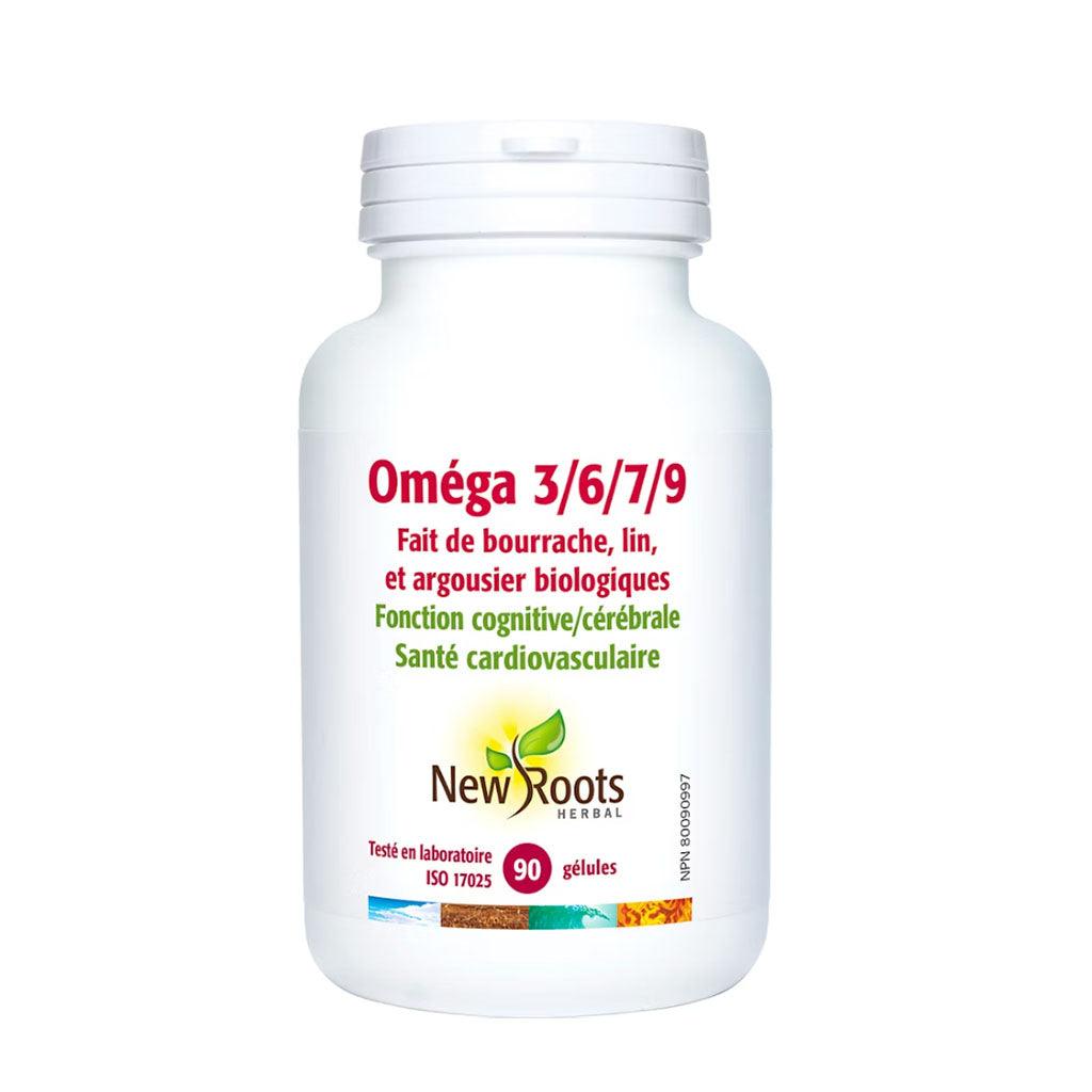 Oméga 3/6/7/9 New Roots Herbal - La Boite à Grains