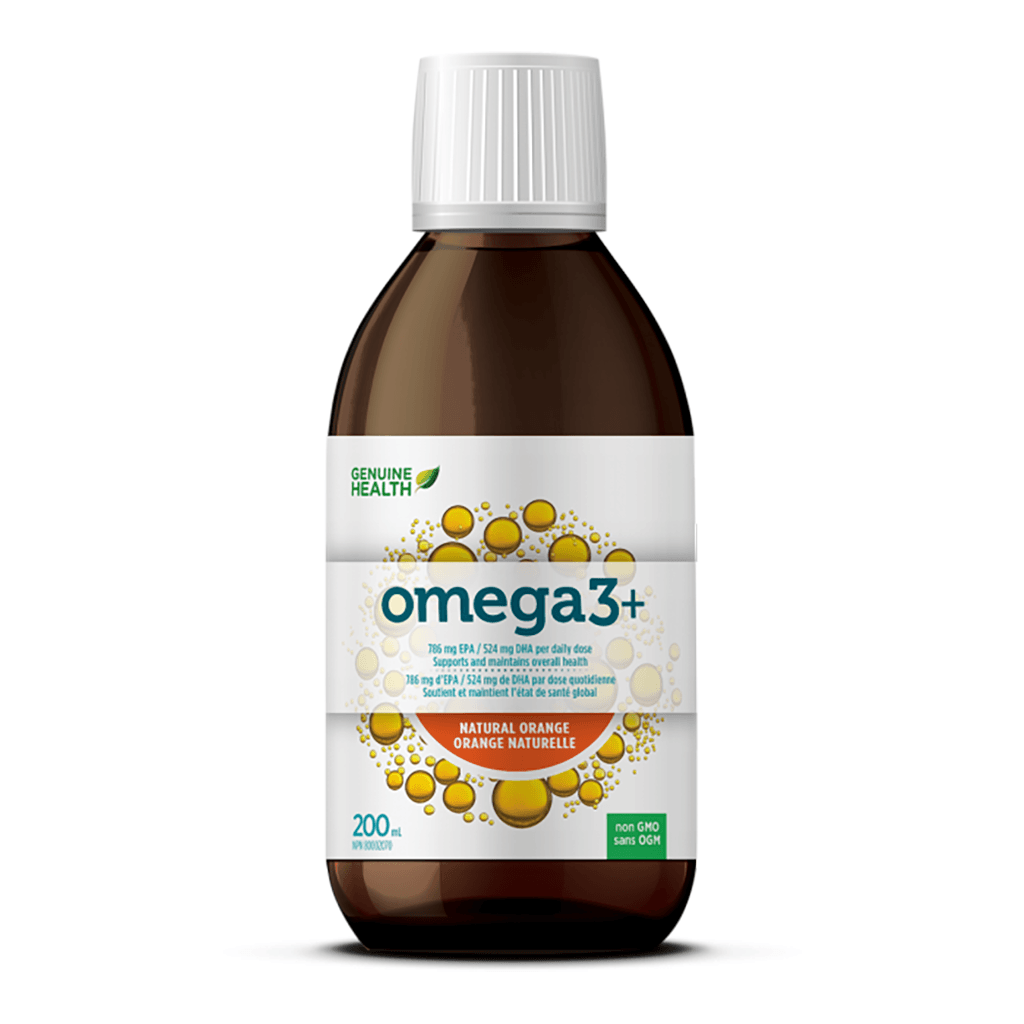 Omega3 Liquide Genuine Health - La Boite à Grains