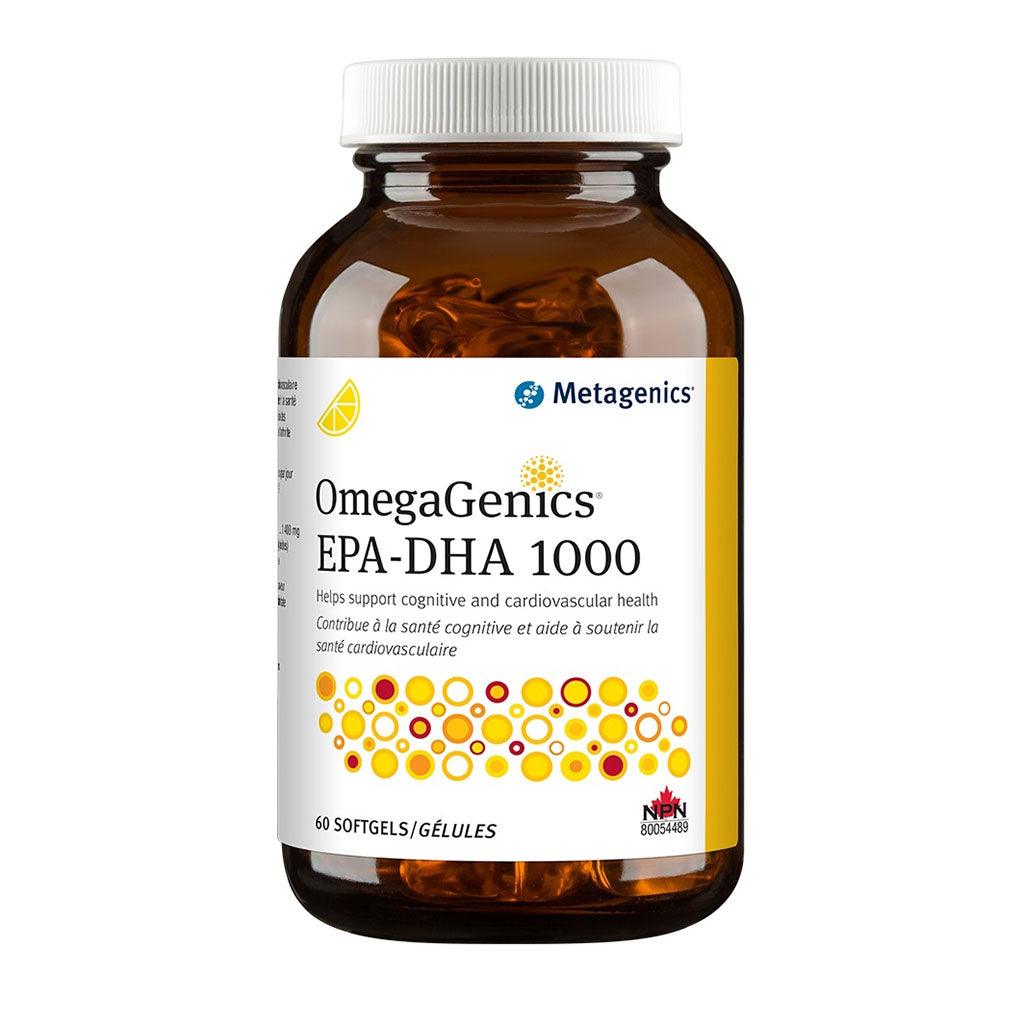 OmegaGenics EPA-DHA 1000 Metagenics - La Boite à Grains