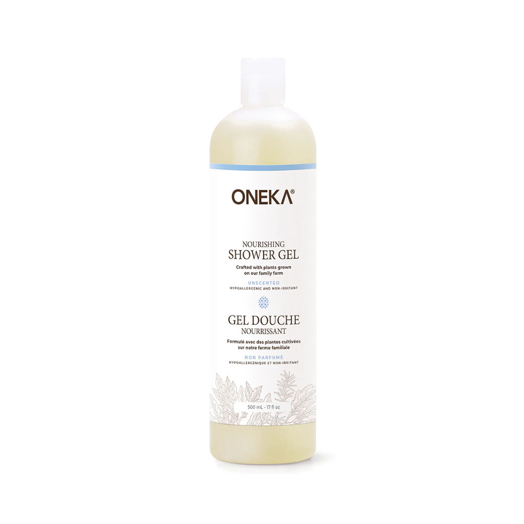 gel douche nourrissant non parfumé Oneka - La Boite à Grains