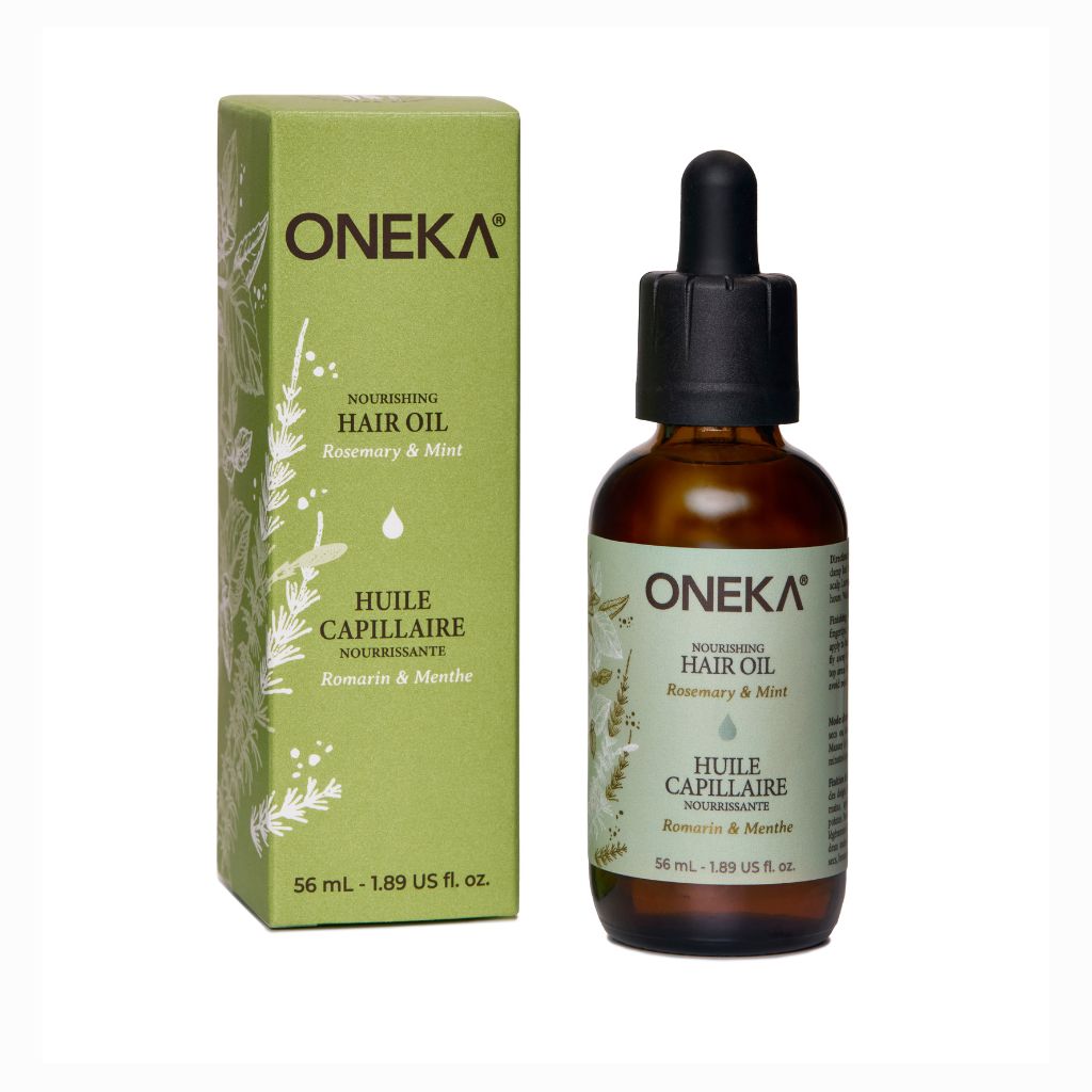 Oneka Nourishing Rosemary and Mint Hair Oil - La Boite à Grains