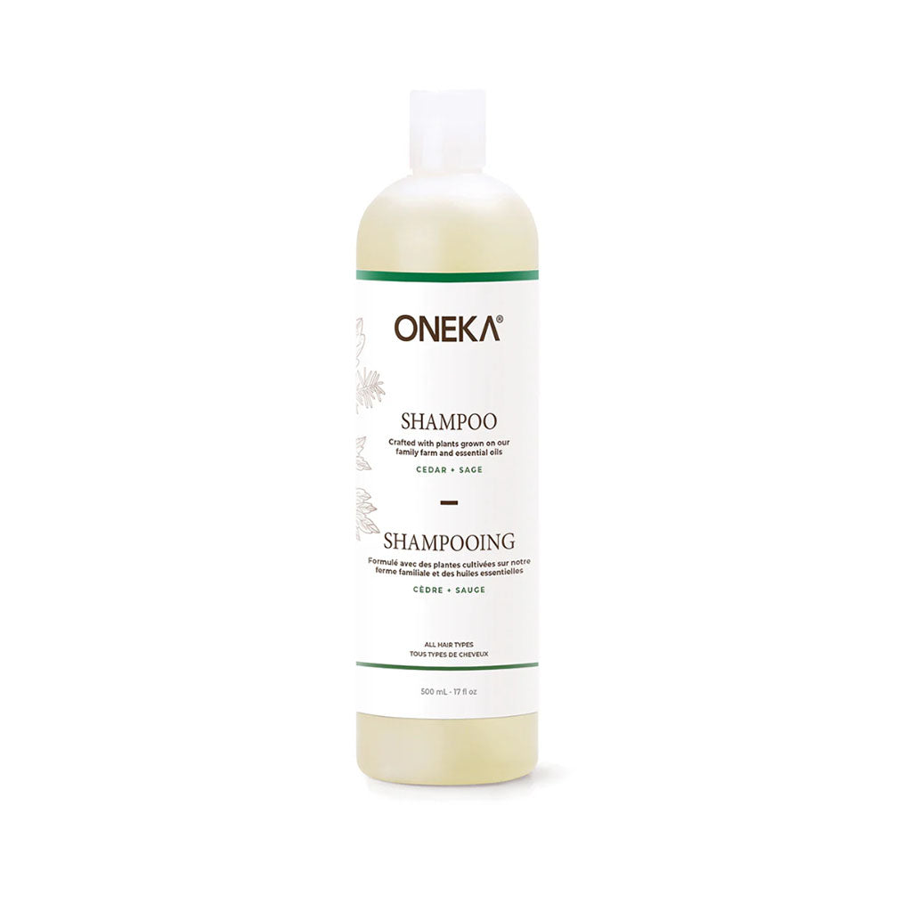 shampoing cèdre sauge Oneka - La Boite à Grains