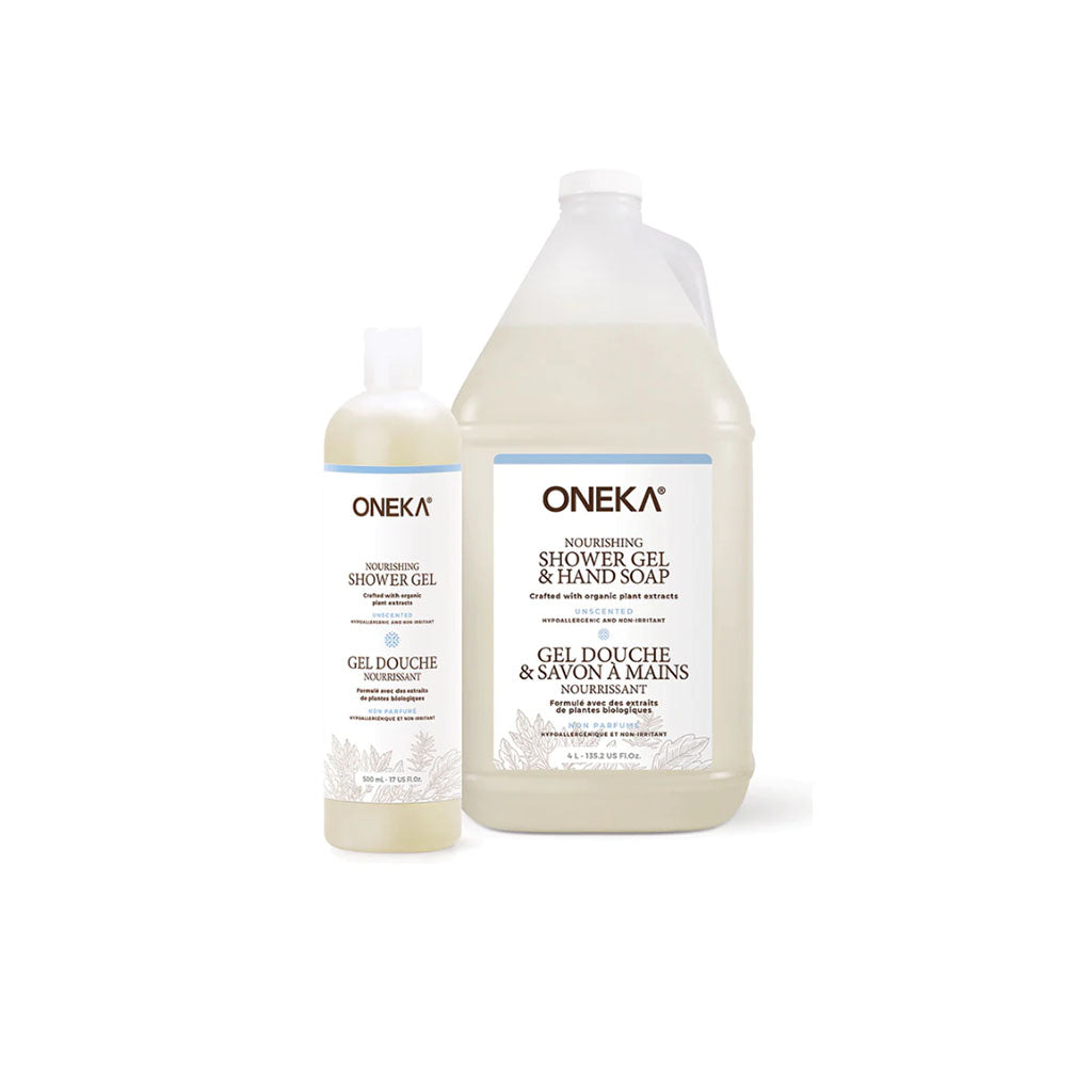 oneka vrac gel douche savon à mans nourrissant non parfumé