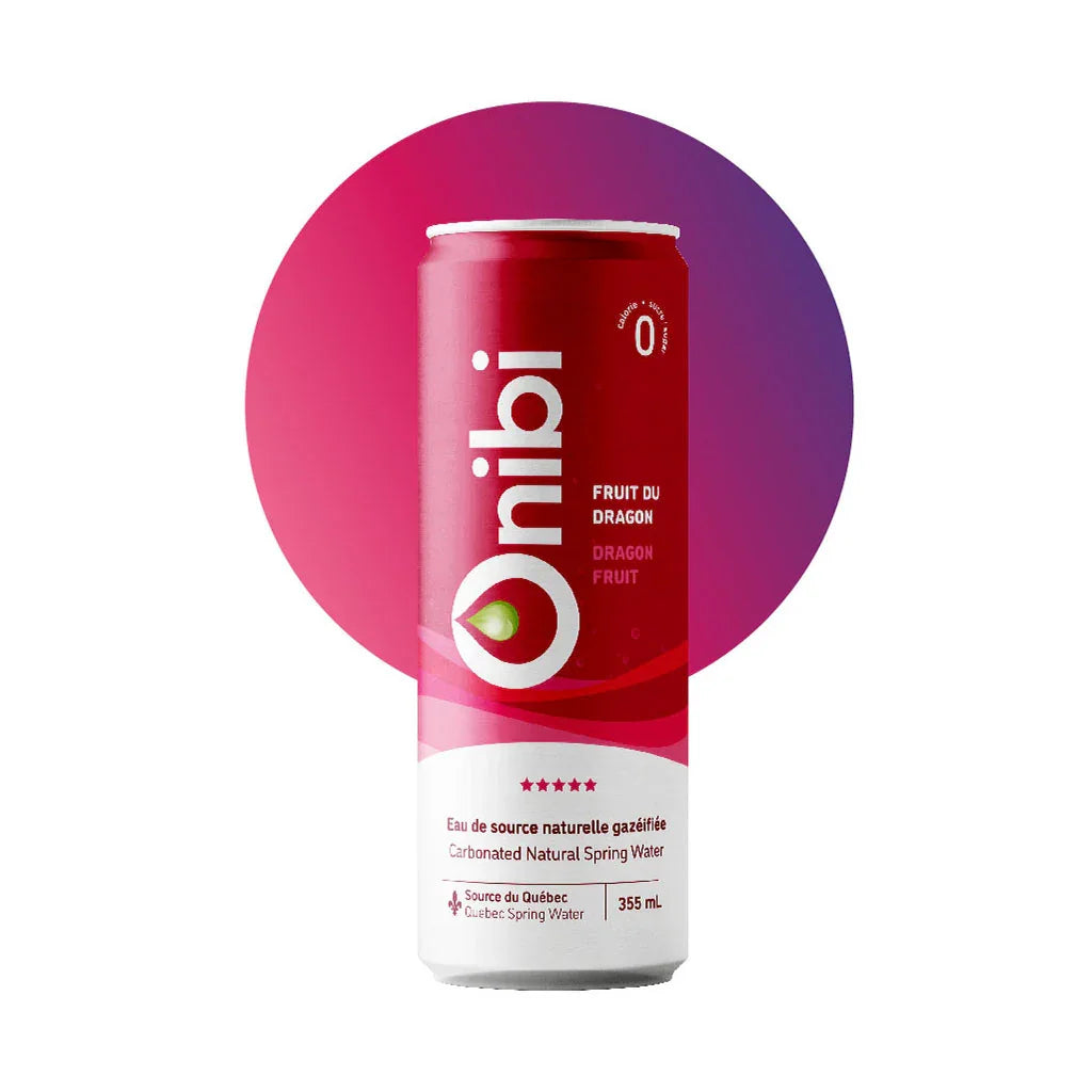 Onibi dragon fruit carbonated water - La Boite à Grains