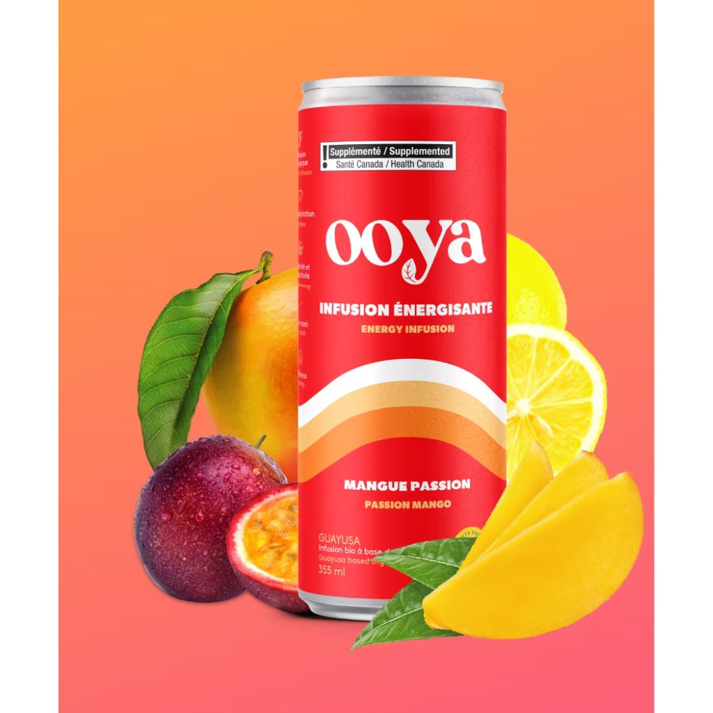 Ooya infusion énergisante mangue passion biologique - La Boite à Grains