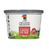 crème sûre biologique 14% Organic Meadow - La Boite à Grains