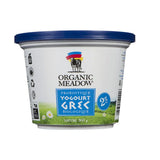 organic probiotic Greek yogurt 2% Organic Meadow - La Boite à Grains