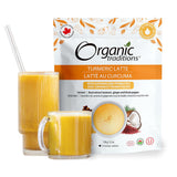 organic traditions latté au curcuma avec safran et probiotiques 150 g