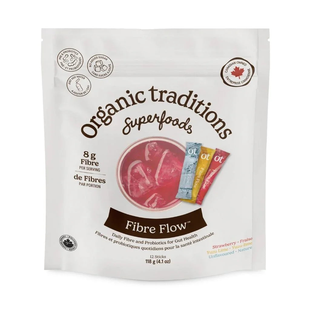 Fiber Flow strawberry yuzu lime nature - La Boite à Grains