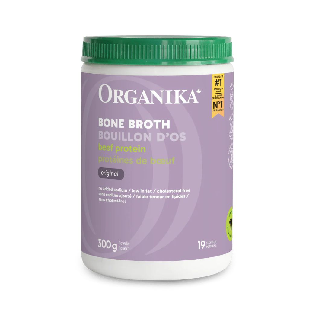 bouillon d'os de protéines de boeuf Organika - La Boite à Grains