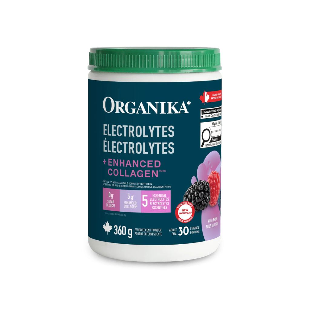 électrolytes + Enhanced Collagen Organika - La Boite à Grains