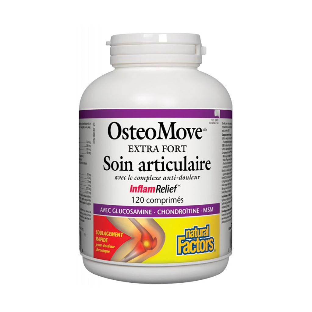 OsteoMove Extra Fort Soin Articulaire Natural Factors - La Boite à Grains