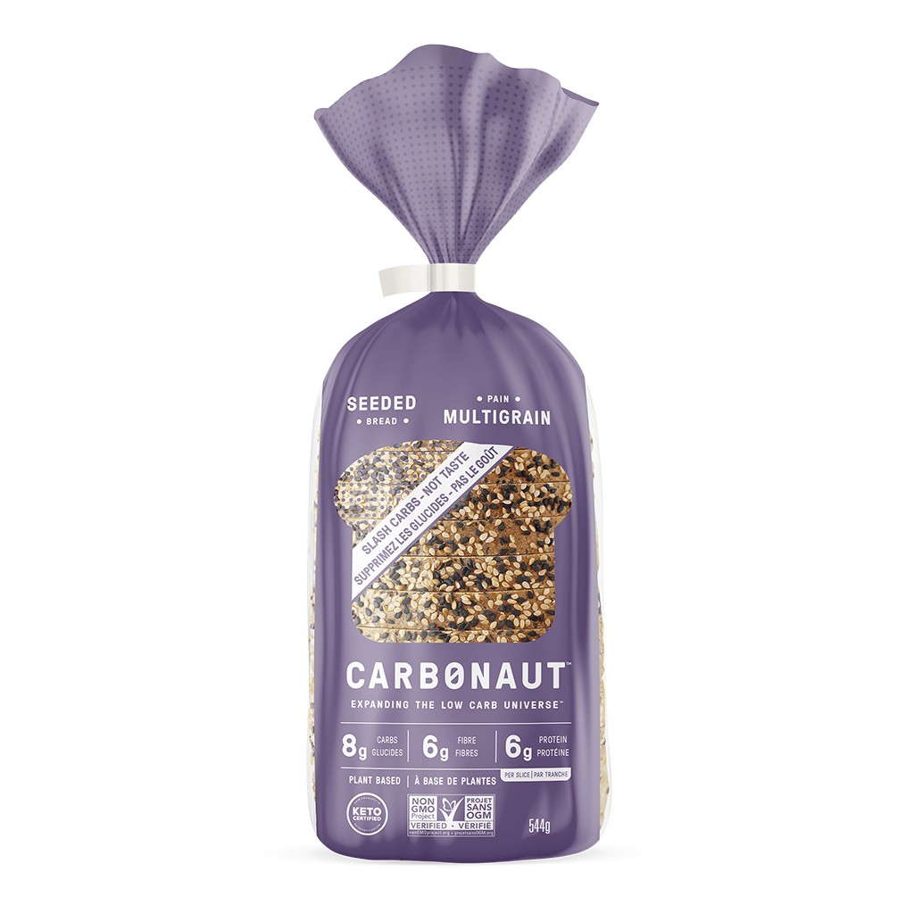 Pain Multigrain Faible en Glucides Carbonaut - La Boite à Grains