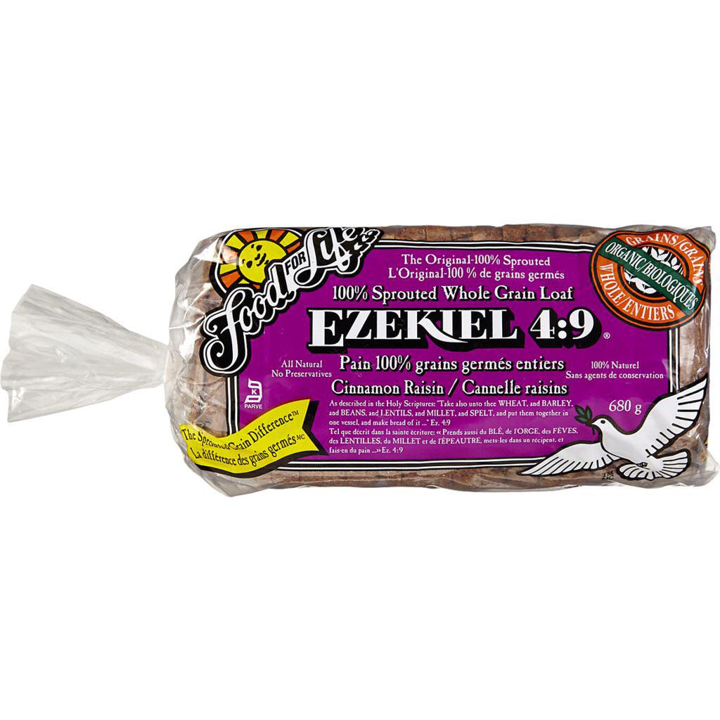 Pains Ézekiel Cannelle Raisins Food For Life - La Boite à Grains
