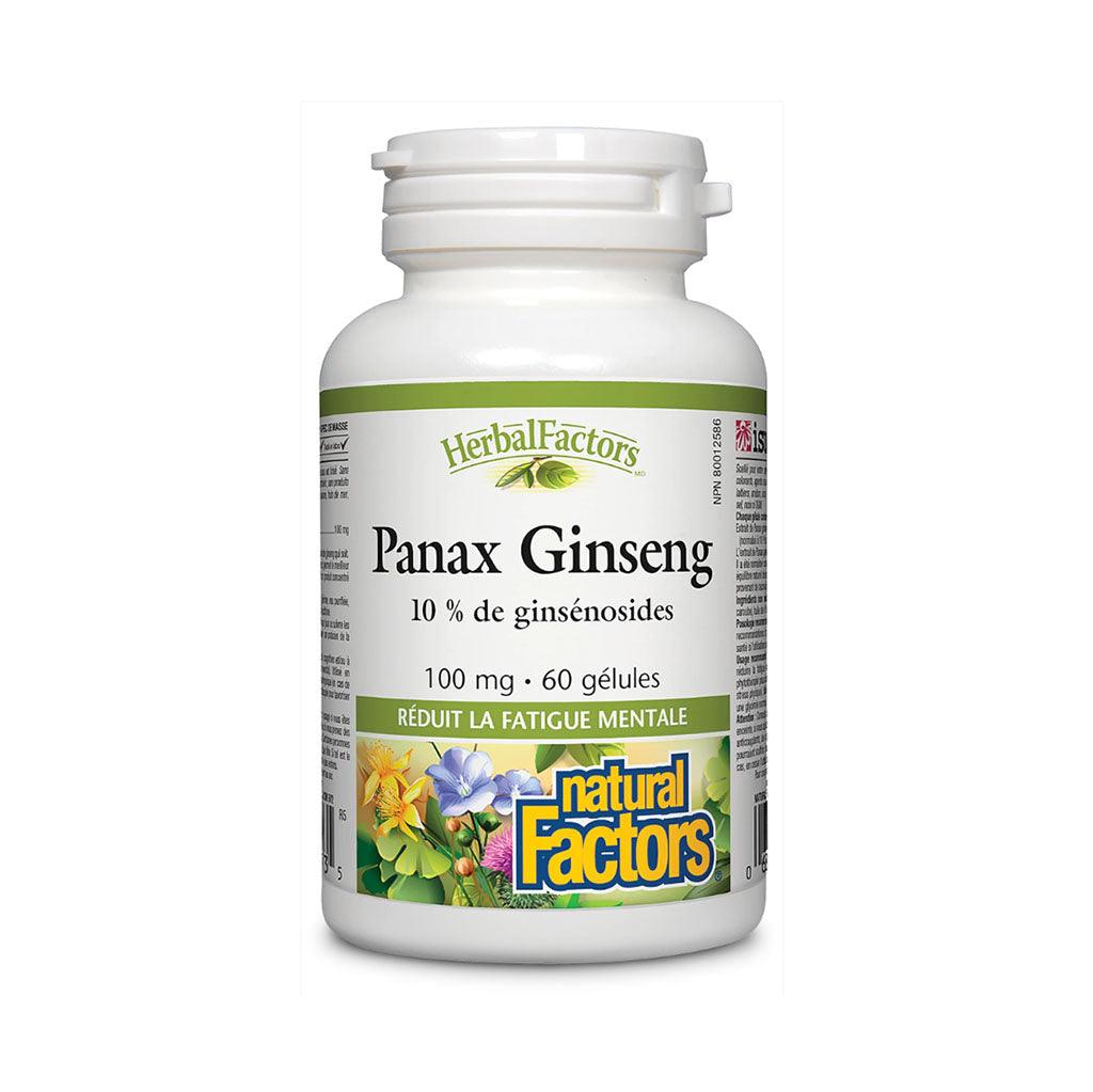 Panax Ginseng Natural Factors - La Boite à Grains