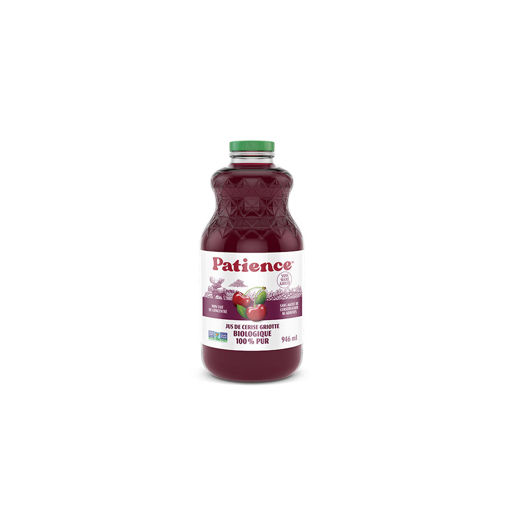 jus de cerise griotte biologique Patience - La Boite à Grains
