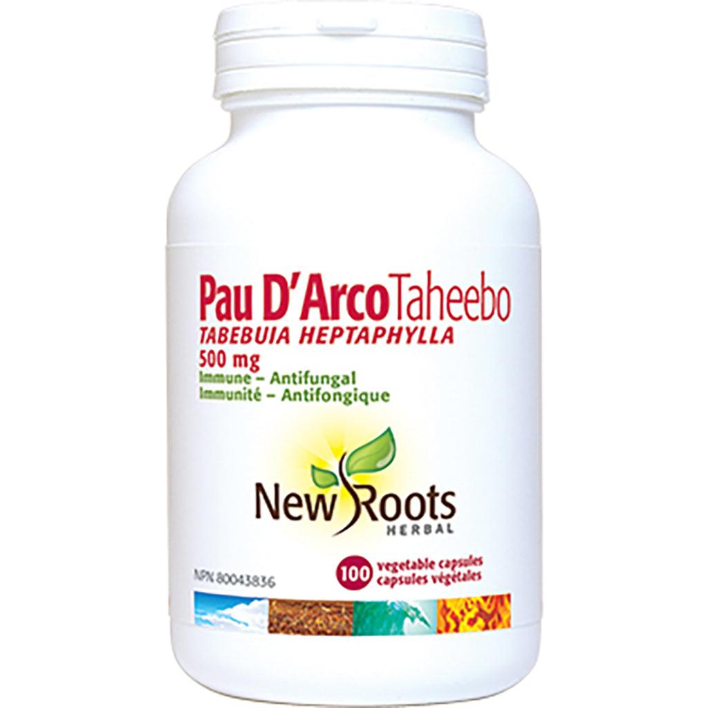 Pau d'Arco Taheebo 500 mg New Roots Herbal - La Boite à Grains