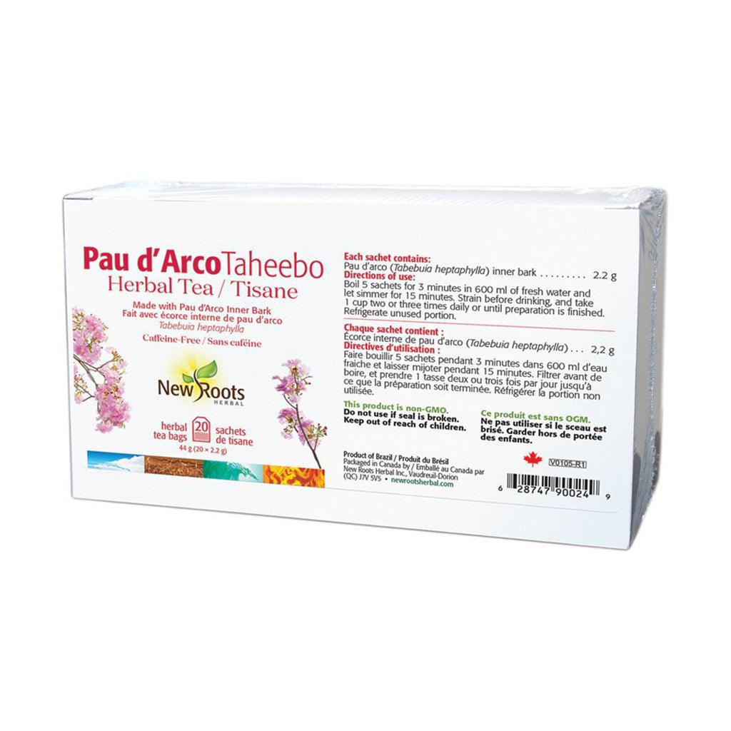 Pau d'Arco Taheebo New Roots Herbal - La Boite à Grains