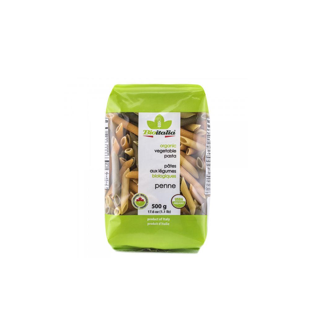 Penne aux Légumes Biologiques Bioitalia - La Boite à Grains