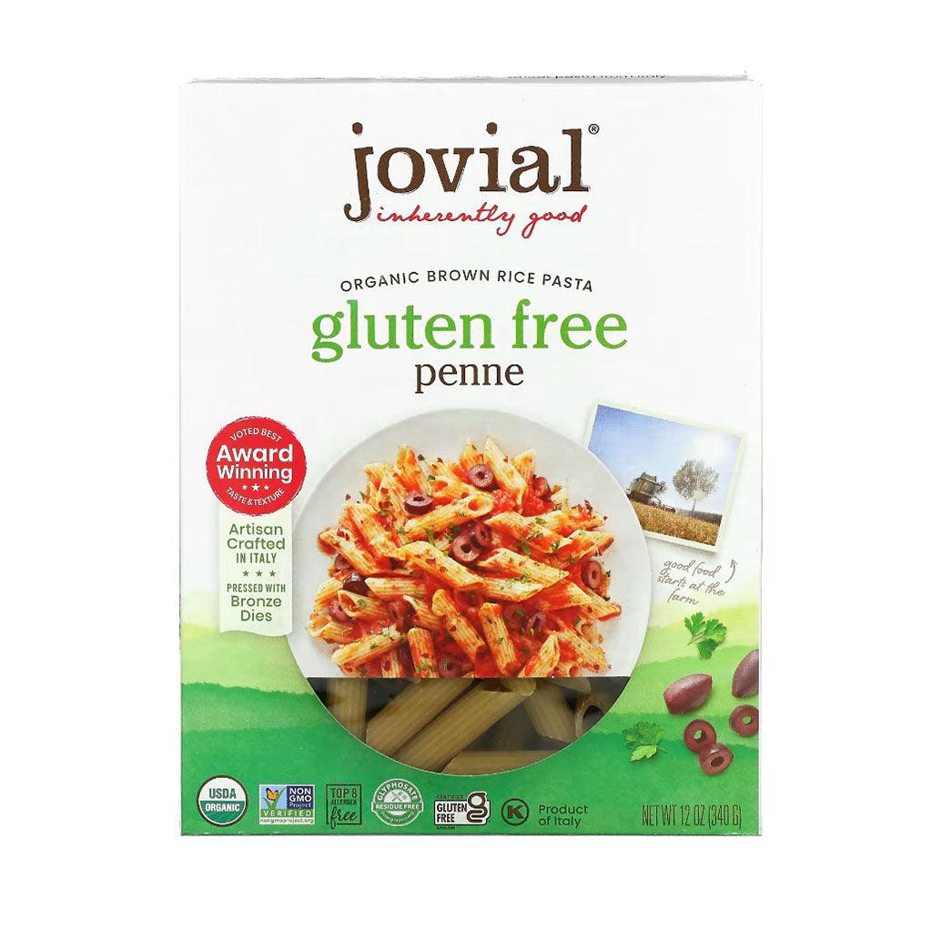 Penne de Riz Brun Sans Gluten Biologiques Jovial - La Boite à Grains