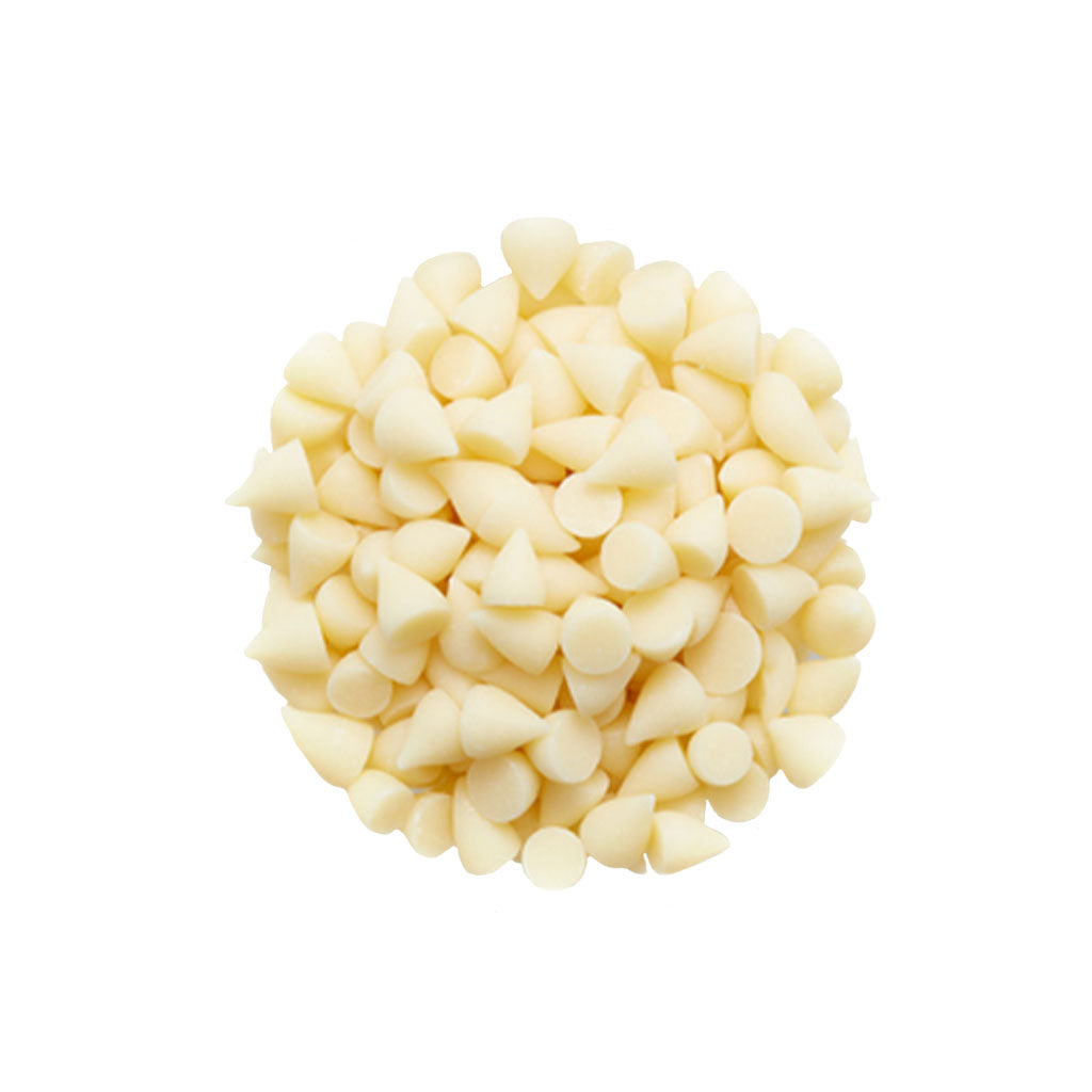 pépites blanches de cacao 45 véganes biologique vrac - la boite a grains